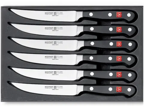 Kuchyňské nože WÜSTHOF Sada steakových nožů 6 ks Wüsthof CLASSIC 9730