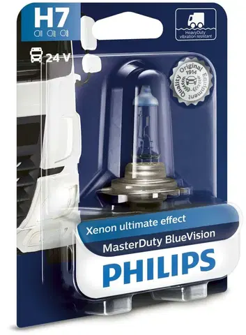 Autožárovky Philips H7 24V 70W PX26d Halogen MasterDuty BlueVision 1ks PH 13972MDBVB1