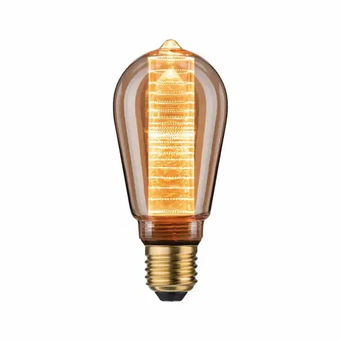 LED žárovky PAULMANN LED Vintage žárovka ST64 Inner Glow E27 zlatá s vnitřním kroužkem stmívatelné 288.30