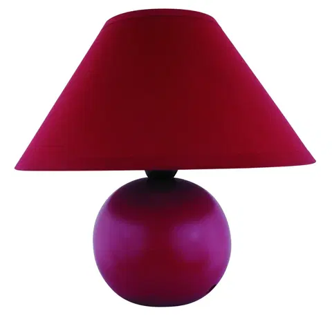Lampy na noční stolek Rabalux stolní lampa Ariel E14 1x MAX 40W třešeň 4906