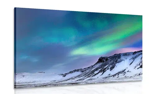 Obrazy přírody a krajiny Obraz norská polární záře