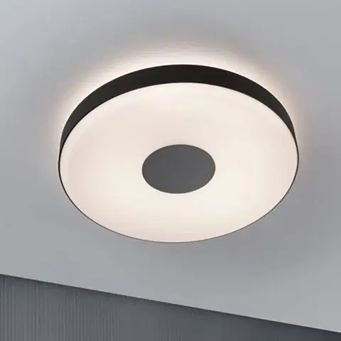 Inteligentní stropní svítidla Paulmann Paulmann Puric Pane LED stropní ZigBee černá