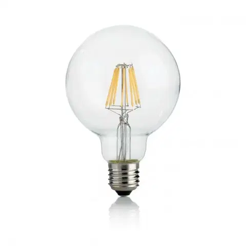 LED žárovky LED Žárovka Ideal Lux Classic E27 8W 153971 4000K globo