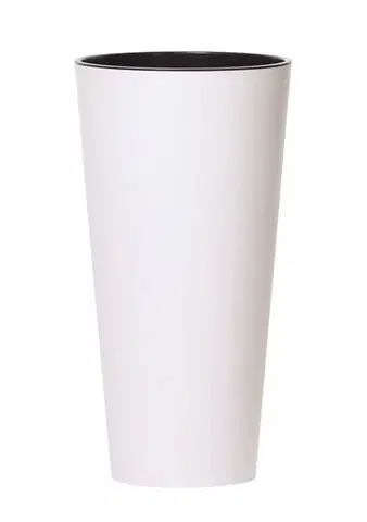 Květináče a truhlíky Prosperplast Květináč Tubus Slimmer bílý matný, varianta 40 cm