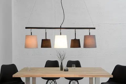 Luxusní designové závěsné lampy Estila Stylové závěsné svítidlo Levels 100cm