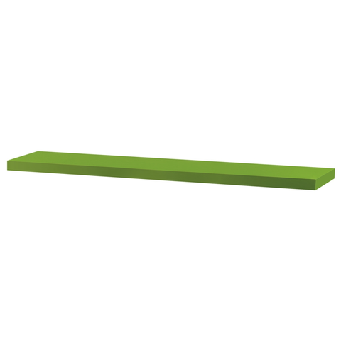Regály a poličky Nástěnná polička STEFAN 120cm, zelená