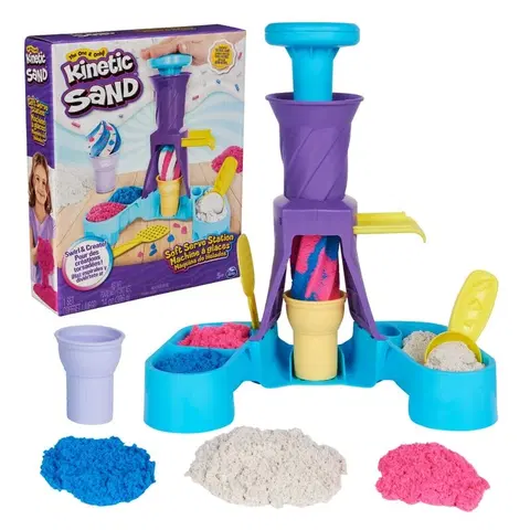Hračky SPIN MASTER - Kinetic Sand Zmrzlinárna
