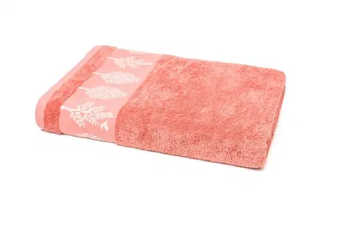 Ručníky Faro Bavlněný ručník Terra 70x140 cm lososový