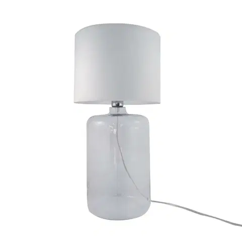 Designové stolní lampy ZUMALINE Stolní lampa AMARSA čirá 5506WH