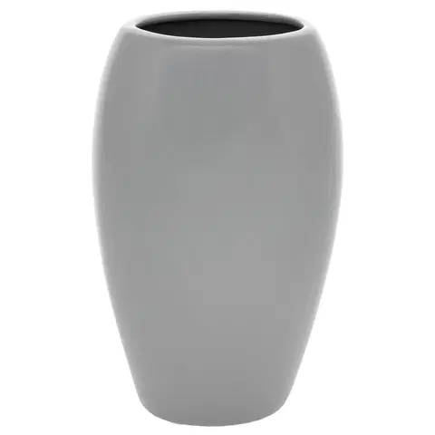 Vázy keramické Keramická váza Jar1, 14 x 24 x 10 cm, šedá