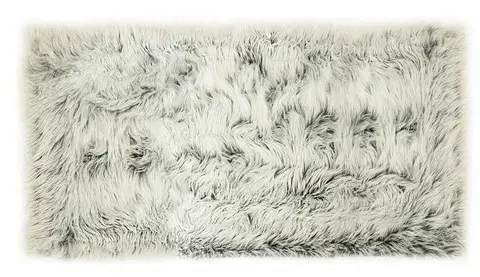 Koberce a koberečky Kontrast Kusový koberec s vysokým vlasem OMBRE 120 x 160 cm - světle šedý