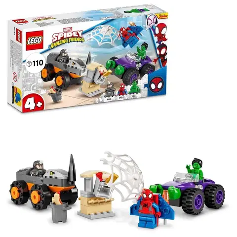 Hračky LEGO LEGO - Hulk vs. Rhino – souboj džípů