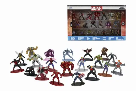 Hračky JADA - Kovové Nano sběratelské figurky od Marvel 20ks