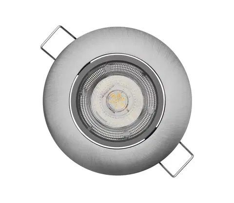 LED osvětlení  LED Podhledové svítidlo EXCLUSIVE 1xLED/5W/230V 4000 K stříbrná 