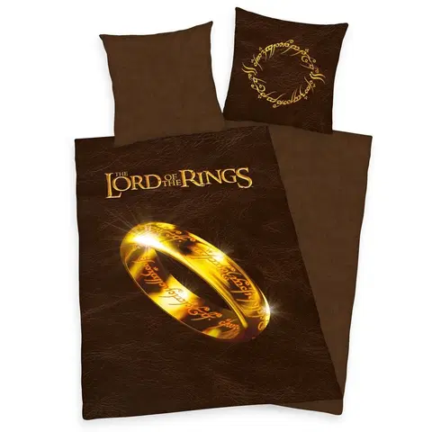 Povlečení Herding Bavlněné povlečení The Lord of the Rings, 140 x 200 cm, 70 x 90 cm
