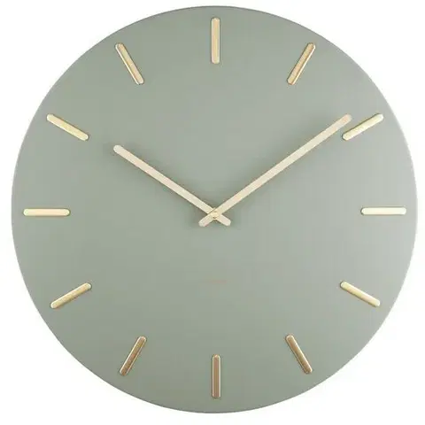 Hodiny Karlsson 5716DG designové nástěnné hodiny, pr. 45 cm