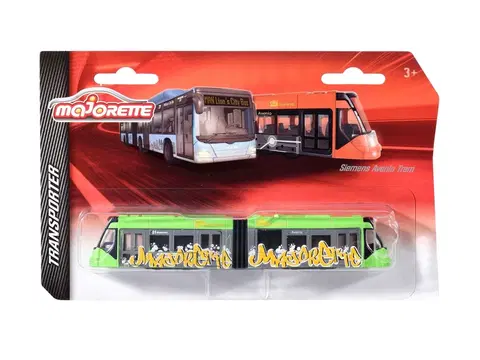 Hračky - RC modely MAJORETTE - Tramvaj Siemens Avenio Kovová, 3 Druhy
