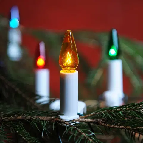 Vánoční dekorace Světelný řetěz Felicia barevná, 16 žárovek