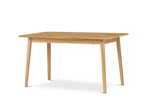 Kuchyňské a jídelní stoly Jídelní stůl Frisk dub rozkládací 140 - 180 cm