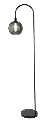 Moderní stojací lampy Rabalux stojací lampa Ricardo E27 1x MAX 40W černá 74025