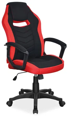 Kancelářské židle Signal Kancelářské křeslo Camaro Barva: Červená