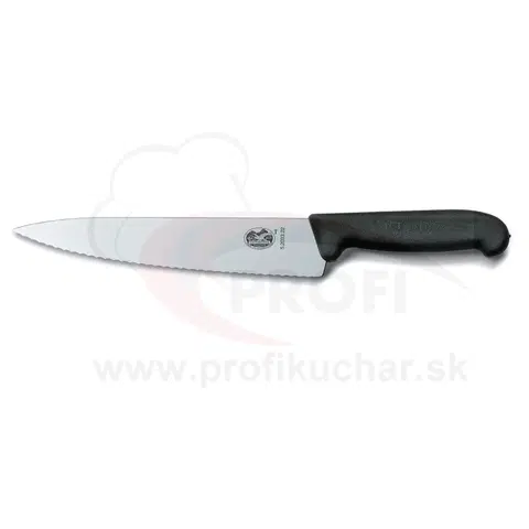 Kuchyňské nože VICTORINOX Kuchařský nůž Victorinox se zoubkovanou čepelí 25 cm 5.2033.25