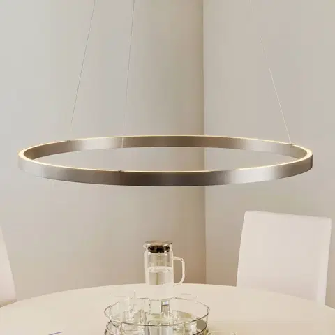 Závěsná světla Knapstein Circle - závěsné světlo LED s řízením gesty