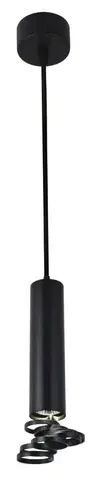 LED osvětlení Závěsná lampa TUBA 1xGU10 Candellux Černá