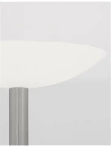 LED stojací lampy NOVA LUCE stojací lampa ROCCO nikl satén kov a akryl matné bílé sklo LED 30W 230V 3000K IP20 stmívatelné 9020301