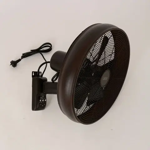 Stropní ventilátory Beacon Lighting Nástěnný ventilátor Breeze Ø 41 cm, černý