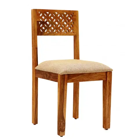 Židle Židle Mira s polstrovaným sedákem z indického masivu palisandr / sheesham