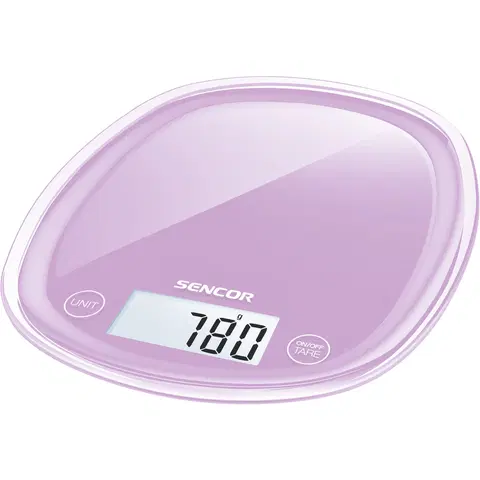 Kuchyňské váhy Sencor SKS 35VT kuchyňská váha, fialová