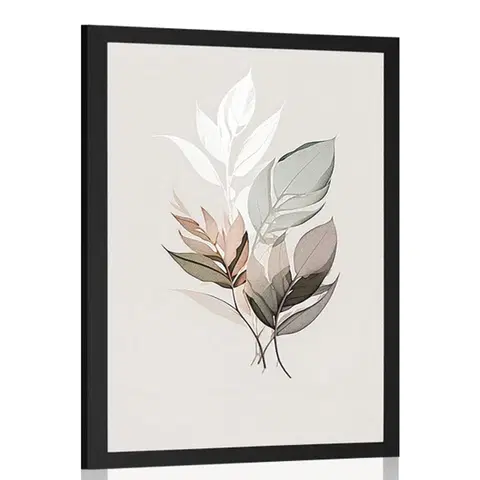 Botanické Plakát minimalistické listy