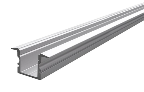 Profily Light Impressions Reprofil T-profil vysoký ET-02-10 stříbrná mat elox 2000 mm 975121
