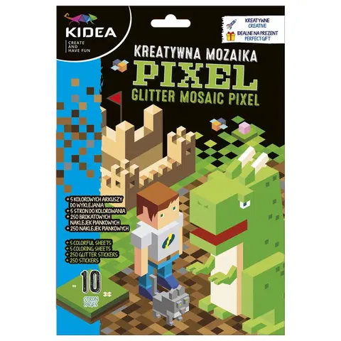 Hračky DERFORM - KIDEA mozaika Pixel