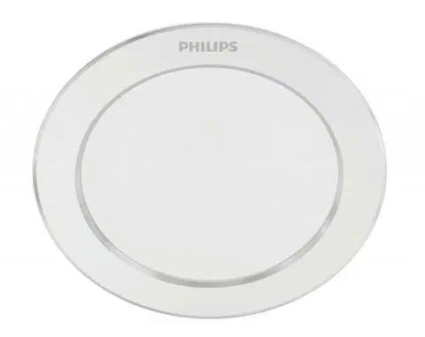 Bodovky do podhledu na 230V LED Zapuštěné bodové svítidlo Philips DIAMOND CUT DL251 8718699778033 3,5W 300lm 2700K IP20 9,5cm bílé