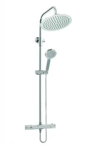 Sprchy a sprchové panely INVENA Sprchový sloup s termostatickou baterií IMOLA EXE AU-11-001-Q