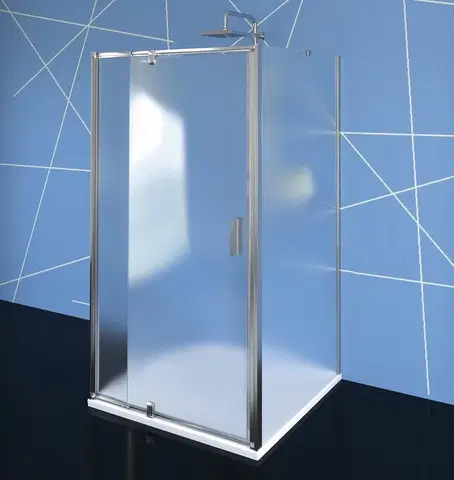 Sprchové kouty POLYSAN EASY LINE třístěnný sprchový kout 900-1000x700, pivot dveře, L/P varianta, Brick sklo EL1738EL3138EL3138