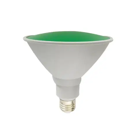 LED žárovky ACA Lighting PAR38 LED IP65 15W 1150lm zelená 110st. 42V AC Ra80 PAR3815GR42