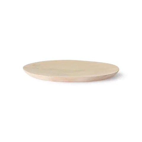 Talíře Dřevěný nepravidelně tvarovaný talíř Mango - 25*24*2cm    HKLIVING AP6123