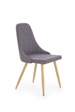 Židle Jídelní židle K285 Halmar Tmavě šedá