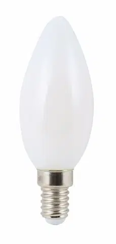 LED žárovky HEITRONIC LED žárovka Filament mléčná C35 E14 4W 2700K 15027