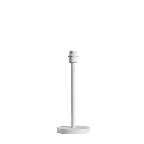 Lampy na noční stolek SLV BIG WHITE Podstavec stolního svítidla FENDA I E27 Indoor, stolní svítidlo, bílé, bez stínítka 1003030
