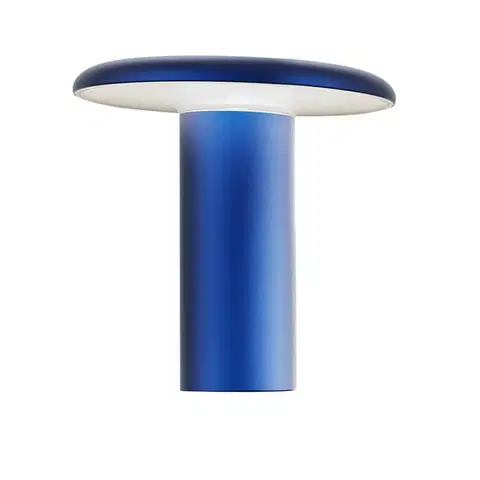 Stolní lampy Artemide Artemide Takku LED stolní lampa s baterií, modrá