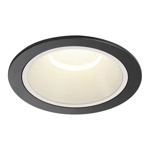 LED podhledová svítidla SLV BIG WHITE NUMINOS DL XL vnitřní LED zápustné stropní svítidlo černá/bílá 4000 K 20° 1004034