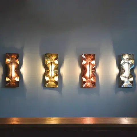 Nástěnná svítidla Knikerboker Knikerboker Crash Tube nástěnné, 60x25cm, bronz