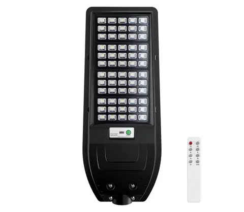 LED osvětlení  LED Solární pouliční lampa VIA 150W/15000 mAh 3,2V 6000K IP65 + dálkové ovládání 