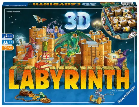Hračky společenské hry RAVENSBURGER - Labyrinth 3D