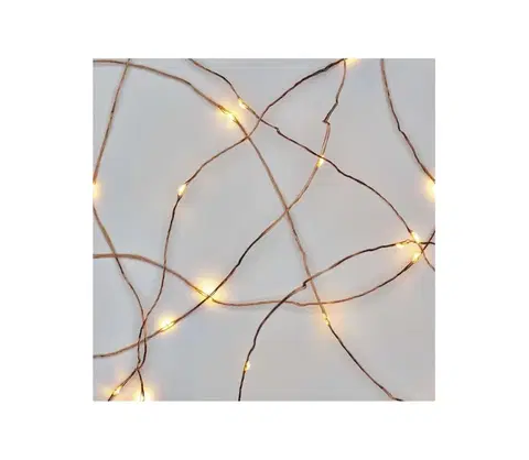 Vánoční dekorace  LED Vánoční řetěz 20xLED/2,4m teplá bílá 