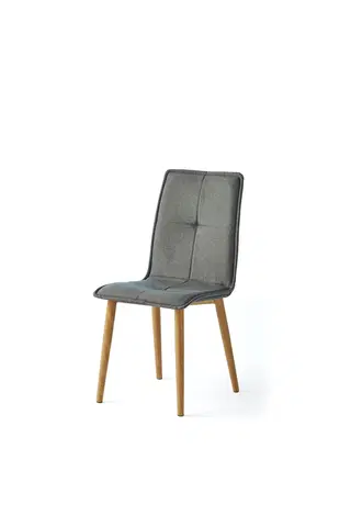 Luxusní jídelní židle Estila Designová židle Anselmo s čalouněním 53cm